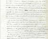 Document manuscrit, écrit en noir et blanc sur du papier jauni. Le chiffre deux figure dans le haut de la page, à gauche.