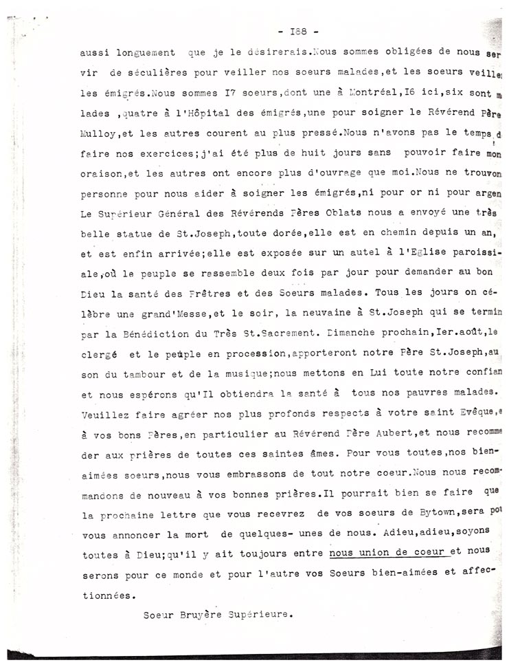 Document imprimé à l’encre noire, à la page 168 et contenant un encadré rouge indiquant un numéro de référence archivistique.