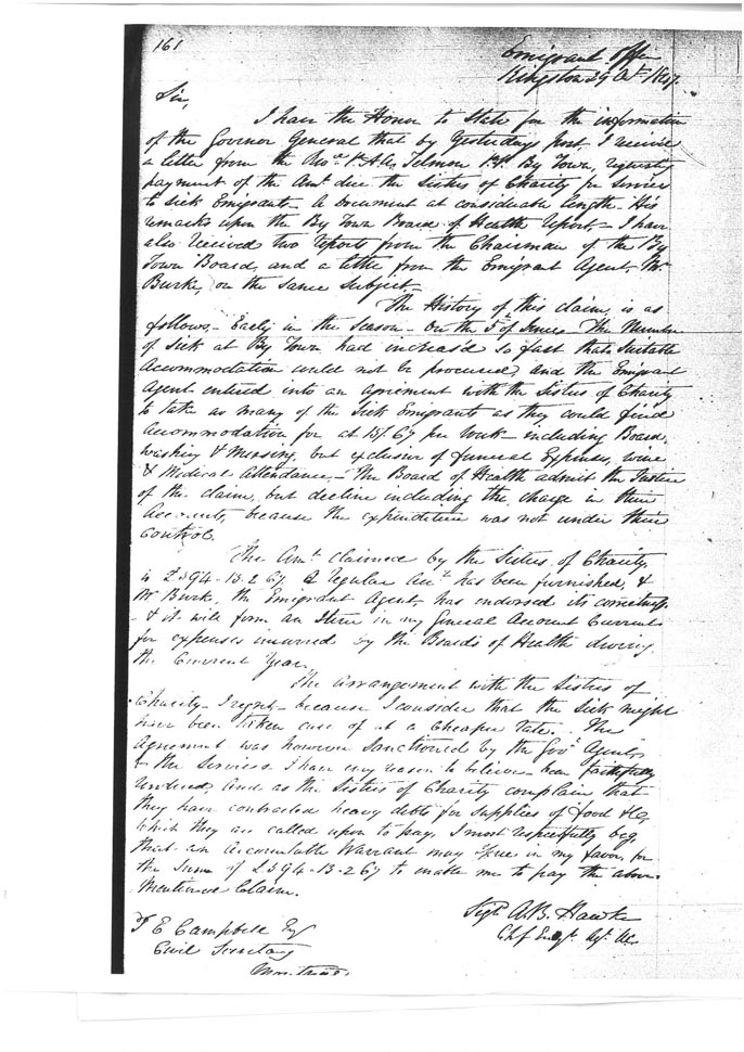 Handwritten document in black ink on white paper